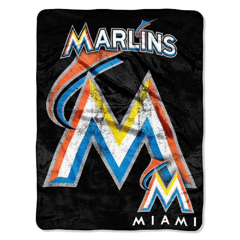 Marlins Triple Play Micro Throw Blanket