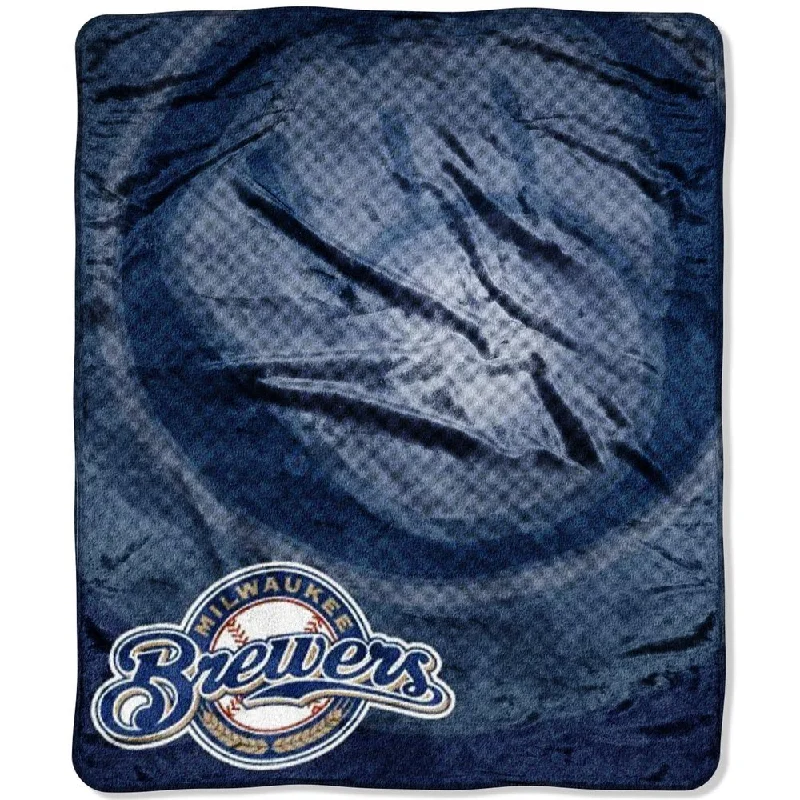 MLB Milwaukee Brewers Racshel Retro Throw