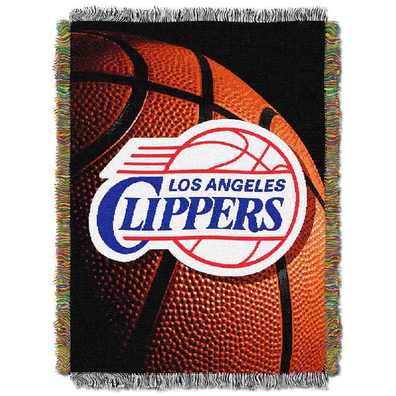 NBA Los Angeles Clippers Photo Real Woven Tapestry Throw