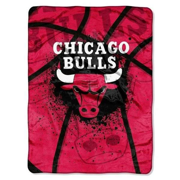 NBA Raschel 0803 Bulls Shadow Play Throw