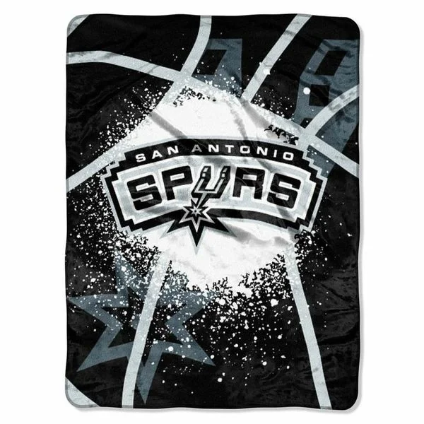 NBA Raschel 0803 Spurs Shadow Play Throw