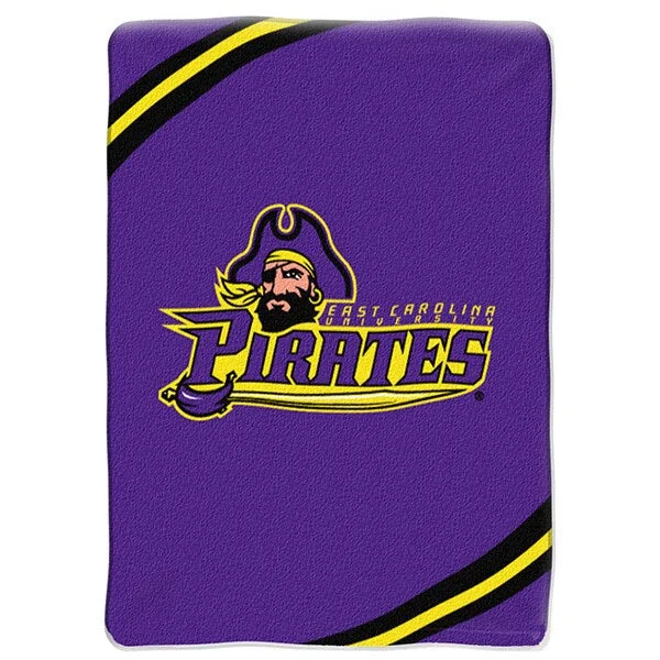 NCAA East Carolina University Pirates Raschel Force Throw