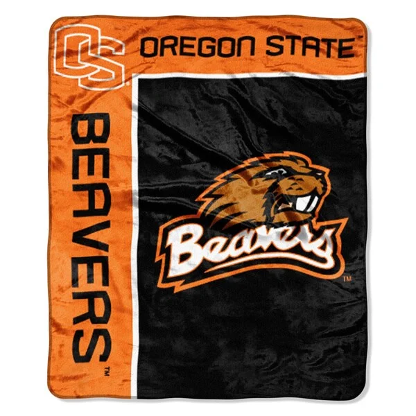 NCAA Raschel Oregon State University Beavers School Spirit Throw