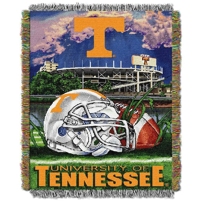 NCAA University of Tennessee Volunteers School Tapestry Throw