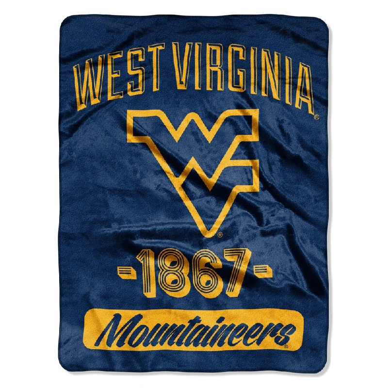 NCAA West Virginia College Varsity Micro Throw Blanket