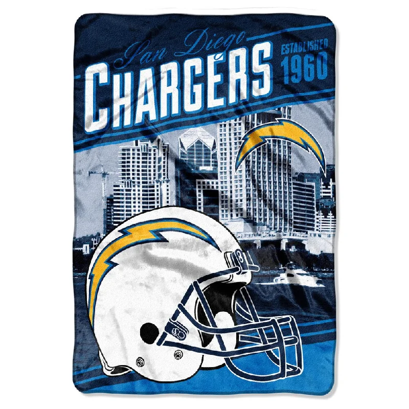 NFL 076 Chargers Stagger Micro Oversize Throw