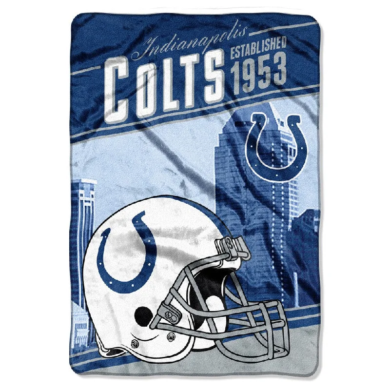 NFL 076 Colts Stagger Micro Oversize Throw