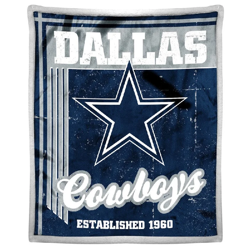 NFL 192 Cowboys Mink Sherpa Throw