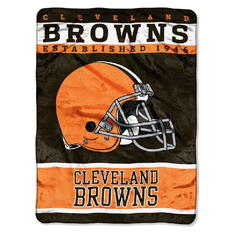 NFL 806 Browns 12TH Man Raschel Throw