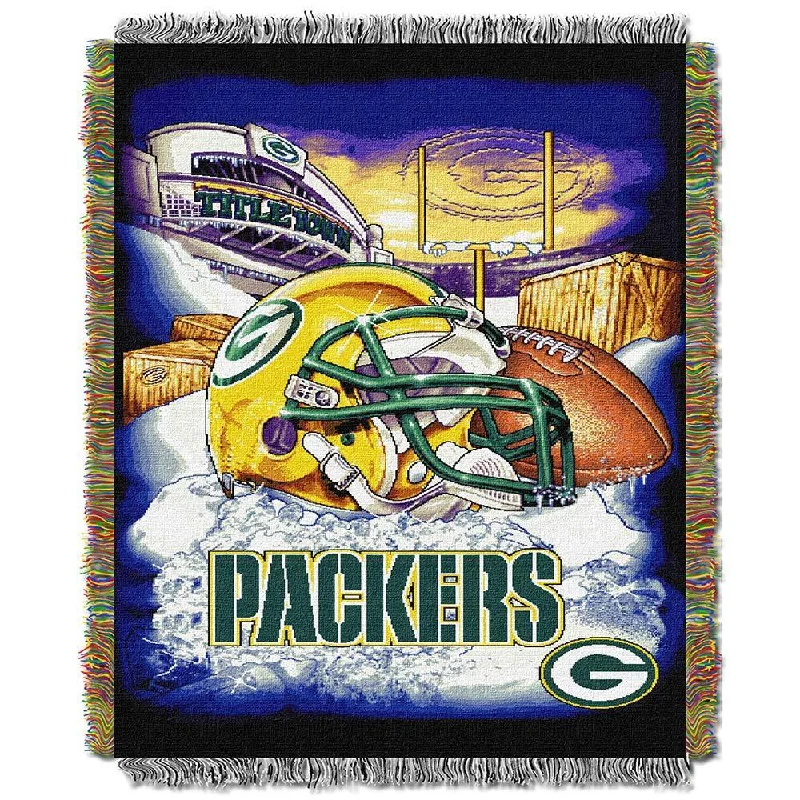 NFL Green Bay Packers Woven Tapestry Throw