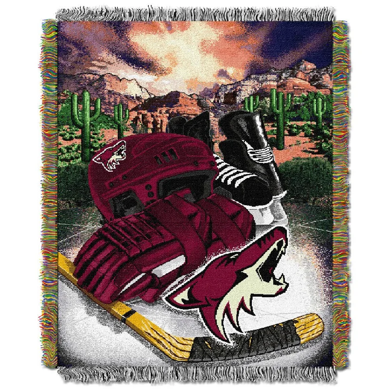 NHL Phoenix Coyotes Tapestry Throw