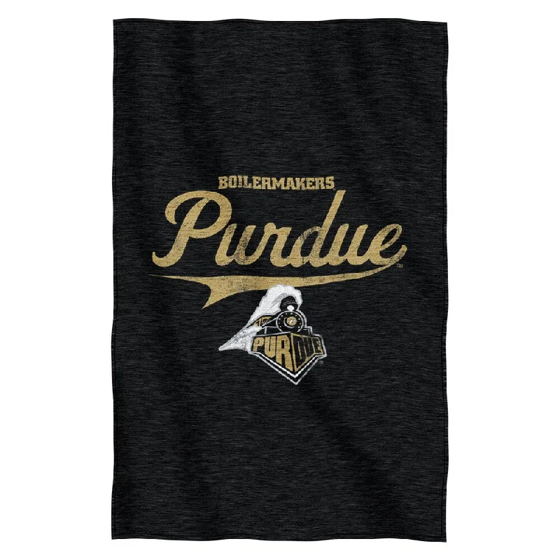 Purdue Sweatshirt Throw Blanket