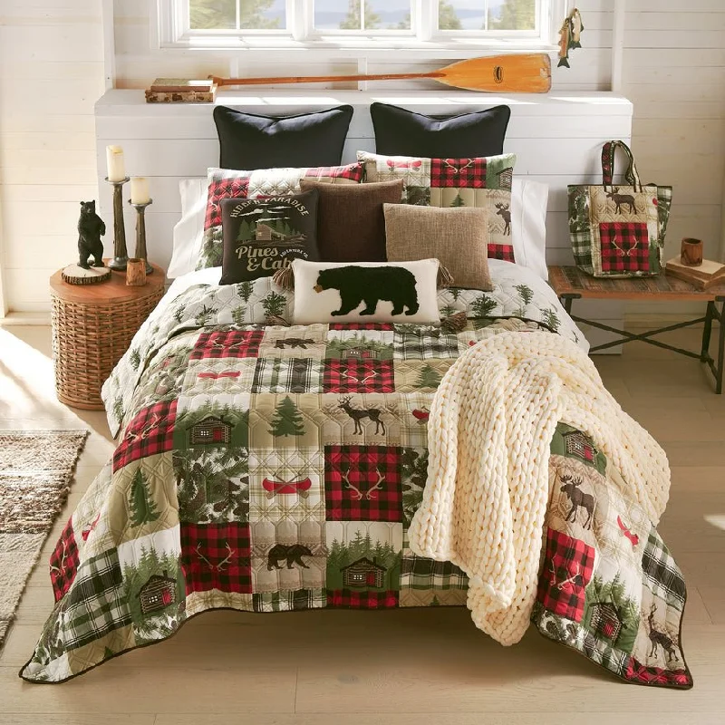 Cedar Lodge Quilt Set - Twin