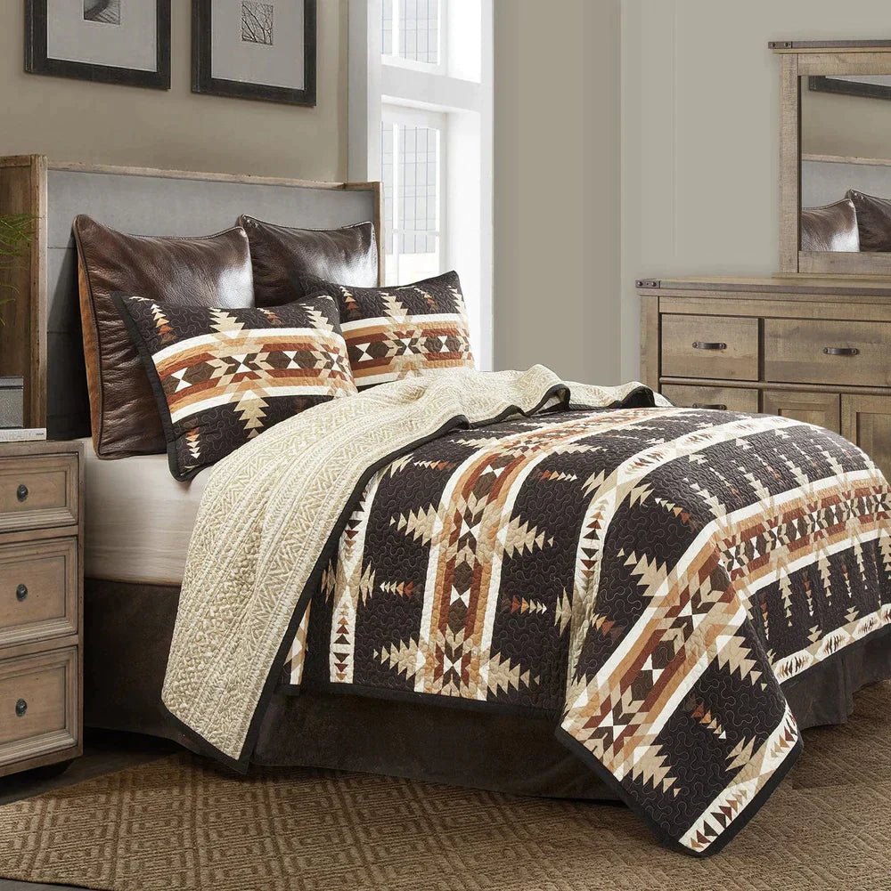 Yosemite Reversible Quilt Set - King