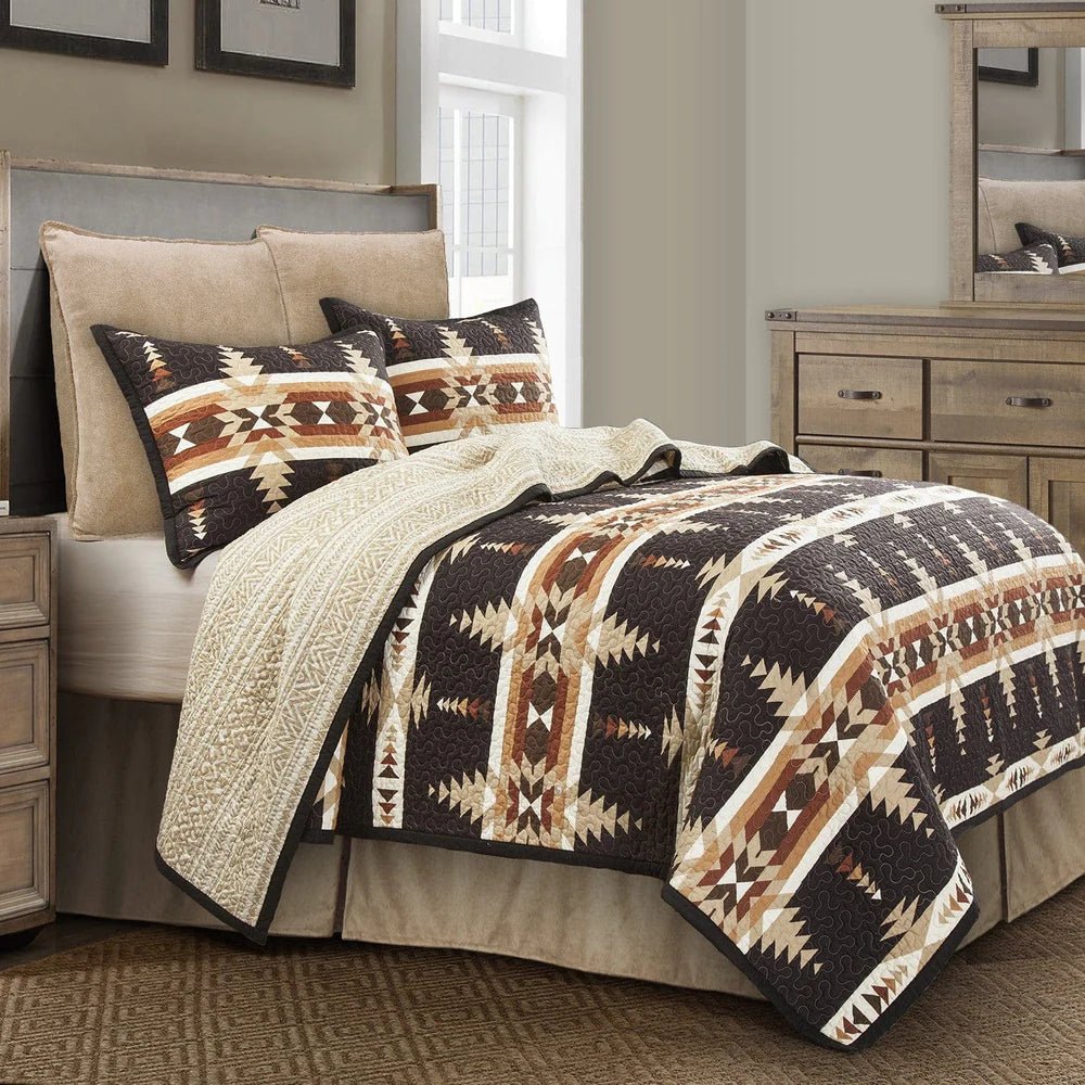 Yosemite Reversible Quilt Set - Twin