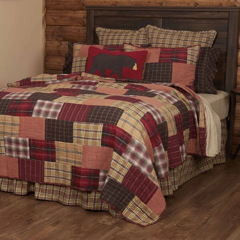 Wyatt 3-Piece Reversible Quilt Set - Cal King