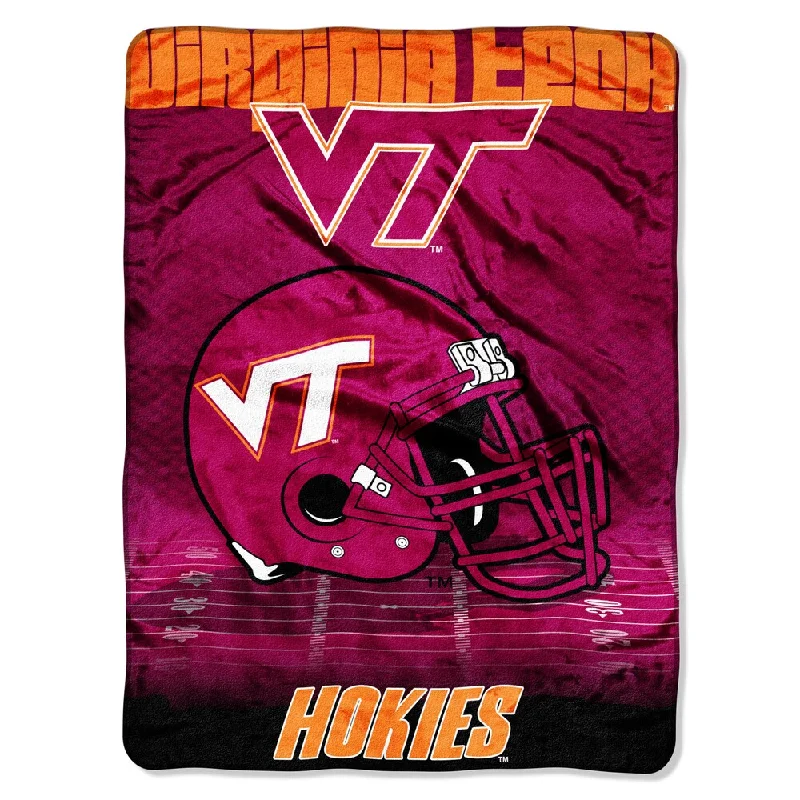 Virginia Tech Overtime Micro Fleece Throw Blanket - Multi