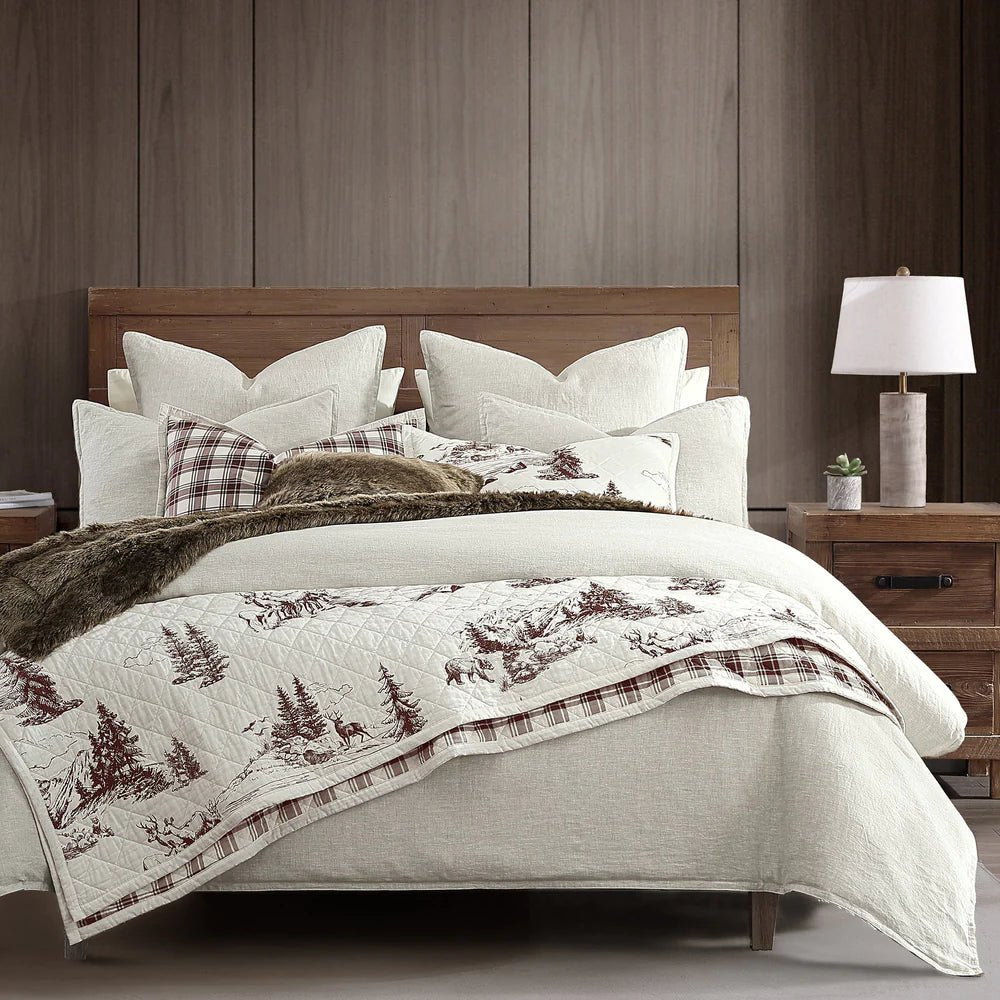 White Pine Reversible King Quilt Set